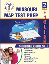 bokomslag Missouri Assessment Program (MAP), 2nd Grade ELA Test Prep