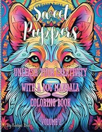 bokomslag Sweet Puppers Mandala Coloring Book Volume 2