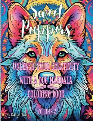 bokomslag Sweet Puppers Mandala Coloring Book Volume 2