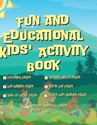 bokomslag Fun and Educational Kids Activity Book