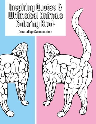 bokomslag Inspiring Quotes & Whimsical Animals Coloring Book