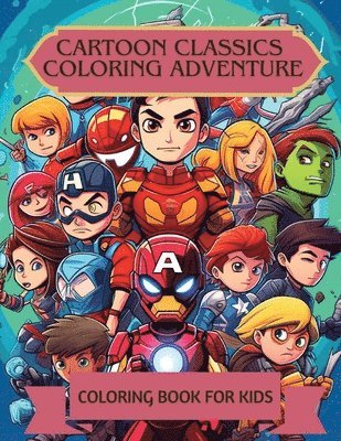 bokomslag Cartoon Classics Coloring Adventure