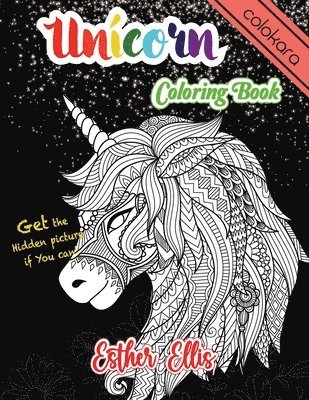 bokomslag Unicorn Coloring Book