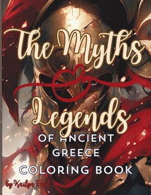 bokomslag Myths and Legends of Ancient Greece Coloring Book