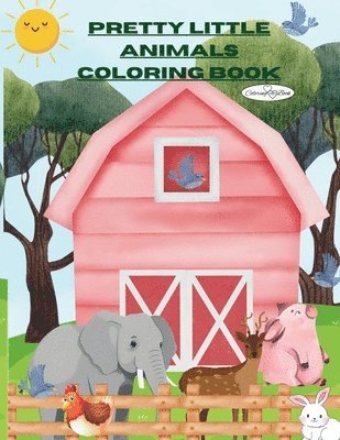 bokomslag Pretty Little Animals Coloring Book