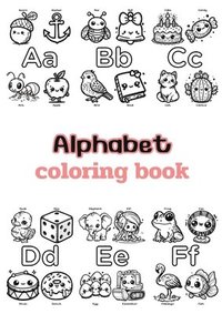 bokomslag Alphabet coloring book