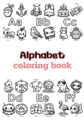 Alphabet coloring book
