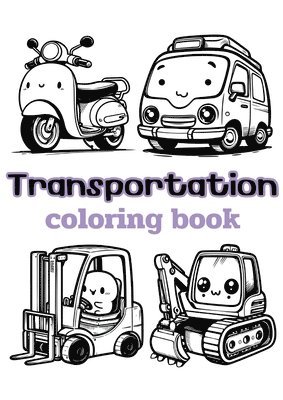 Transportation coloring book 1