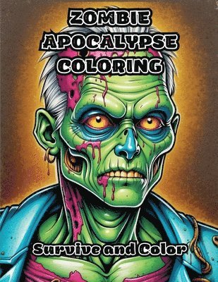 Zombie Apocalypse Coloring 1