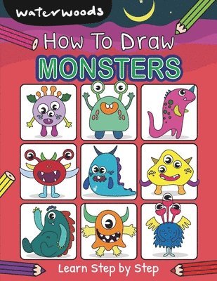 bokomslag How To Draw Monsters