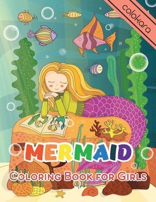 Mermaid Coloring Book For Girls 1