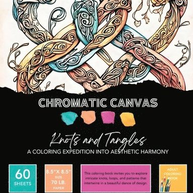 bokomslag Knots & Tangles Coloring Book
