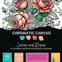 bokomslag Laces & Roses Coloring Book