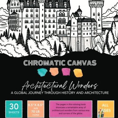 bokomslag Architectural Wonders of the World Coloring Book