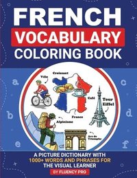 bokomslag French Vocabulary Coloring Book