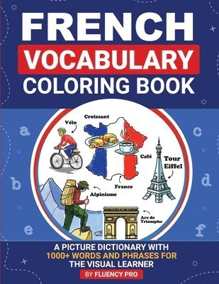 bokomslag French Vocabulary Coloring Book