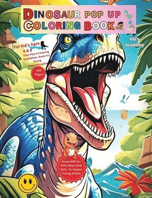 Dinosaur Pop Up Coloring Book. 1