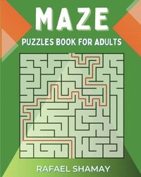bokomslag Maze Puzzle Book for Adults