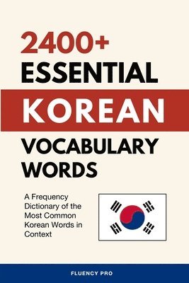 bokomslag 2400+ Essential Korean Vocabulary Words