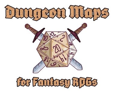 bokomslag Dungeon Maps for Fantasy RPGs