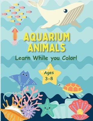 Aquarium Animals Coloring Book