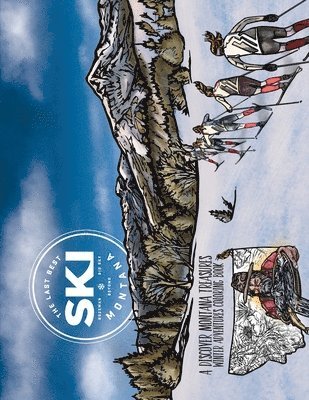 bokomslag SKI Montana Coloring Book