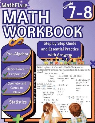 MathFlare - Math Workbook 7th and 8th Grade 1