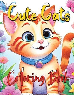 Cute Cats Coloring Book 1