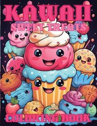 bokomslag Kawaii Sweet Treats Coloring Book For Kids