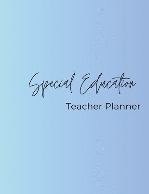 bokomslag Special Education Teacher Planner