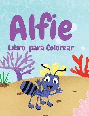 bokomslag Alfie Libro para Colorear