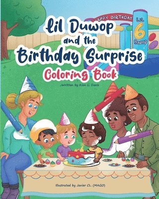 Lil Duwop and the Birthday Surprise Coloring Book 1