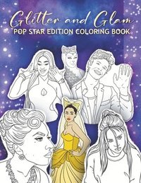 bokomslag Glitter and Glam Pop Star Edition Coloring Book