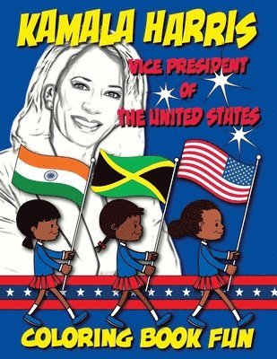 Kamala Harris - Vice President of The United States - Coloring Book Fun