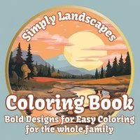 bokomslag Simply Landscapes Coloring Book