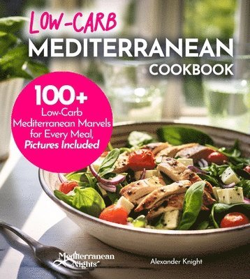 bokomslag Low-Carb Mediterranean Cookbook