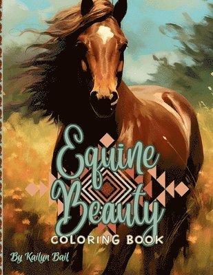 bokomslag Equine Beauty Realistic Coloring Book