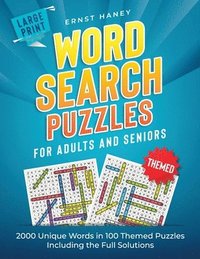bokomslag Large Print Themed Word Search Puzzles for Adults and Seniors