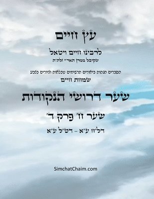 bokomslag ?? ???? ??? ? ??? ? - Sefer Etz Chaim Gate 08 Chapter 04