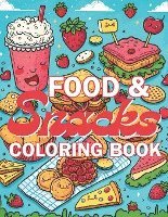 bokomslag Food & Snacks Coloring Book