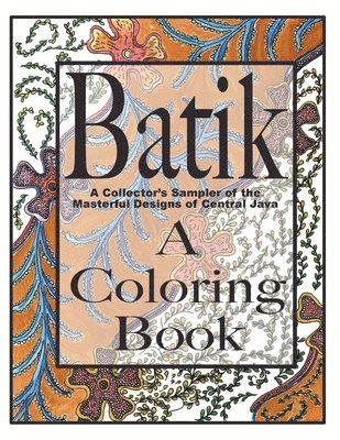 bokomslag Batik, A Coloring Book