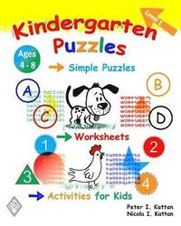bokomslag Kindergarten Puzzles - Level 1