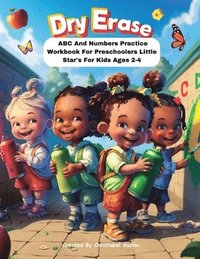 bokomslag Dry Erase ABC And Numbers Practice Workbook For Preschoolers Little Star's