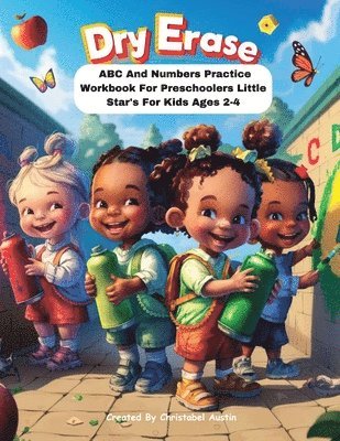 Dry Erase ABC And Numbers Practice Workbook For Preschoolers Little Star's 1