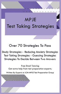 MPJE Test Taking Strategies 1