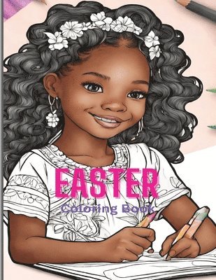Easter Coloring Book for African American Girls 1
