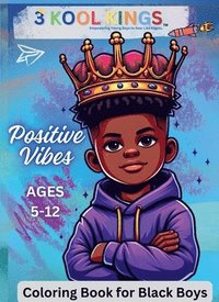 bokomslag Positive Vibes Color and Activity Book for Black Boys