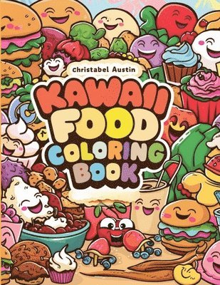 Kawaii Coloring Book Food 1