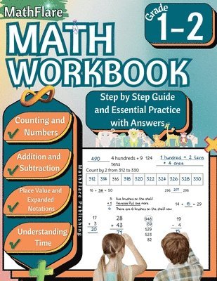 bokomslag MathFlare - Math Workbook 1st and 2nd Grade