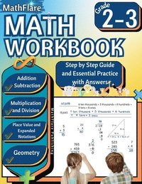 bokomslag MathFlare - Math Workbook 2nd and 3rd Grade